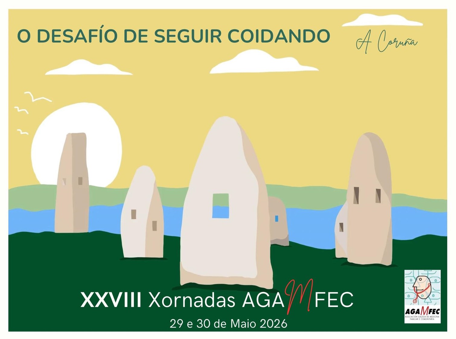 Portada  XXVIII Xornadas AGAMFEC 2026